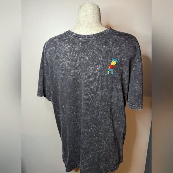 Vintage The Simpsons Bart Simpson NEFF tee, acid wash Size large - Picture 1 of 11